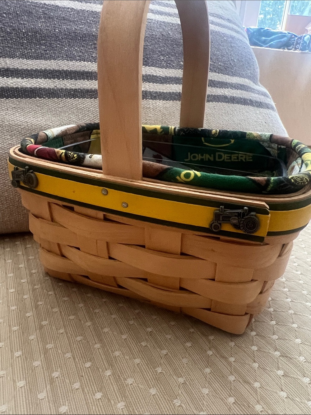 longaberger Baskets John Deere Basket